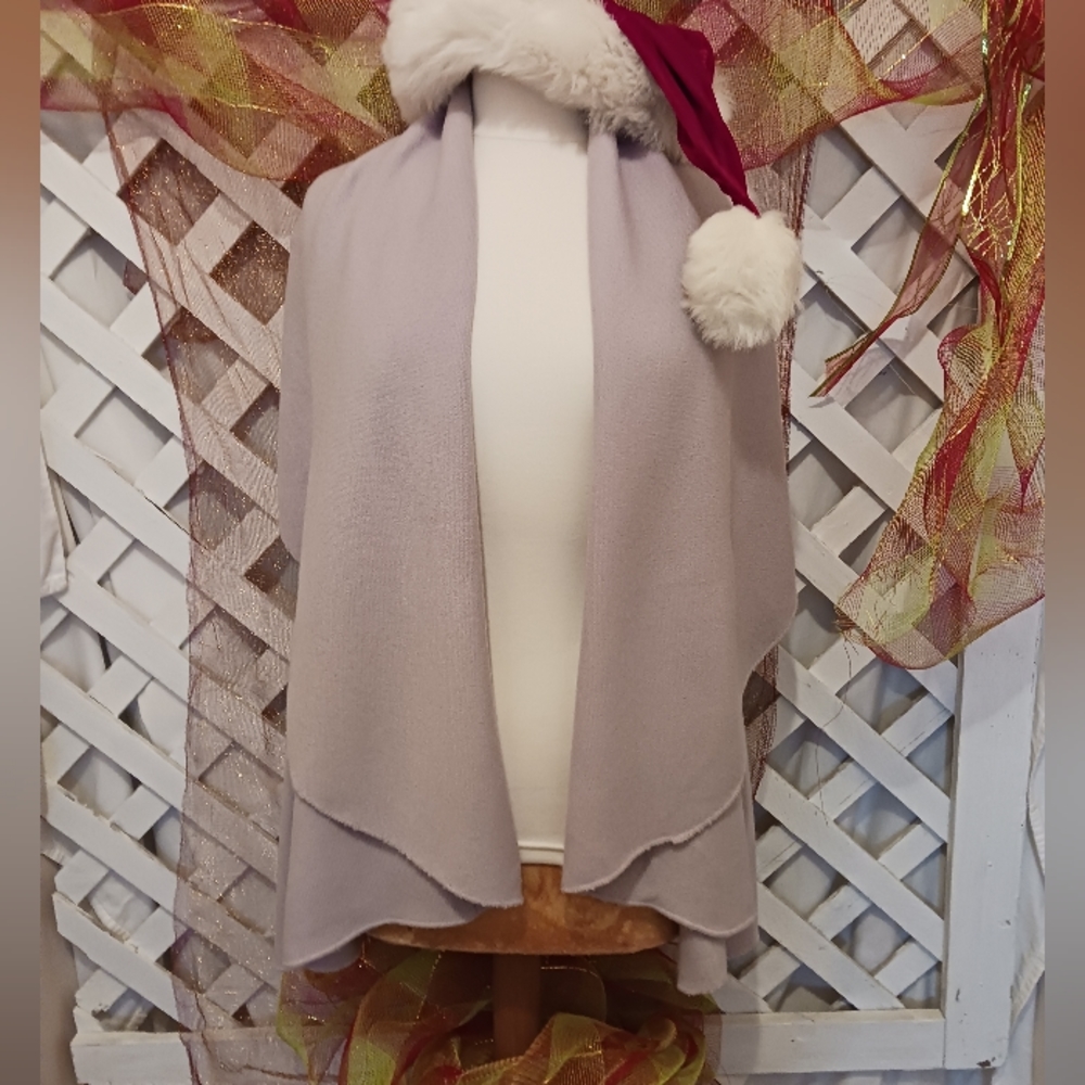 LOOK brand women's long sweater type vest
